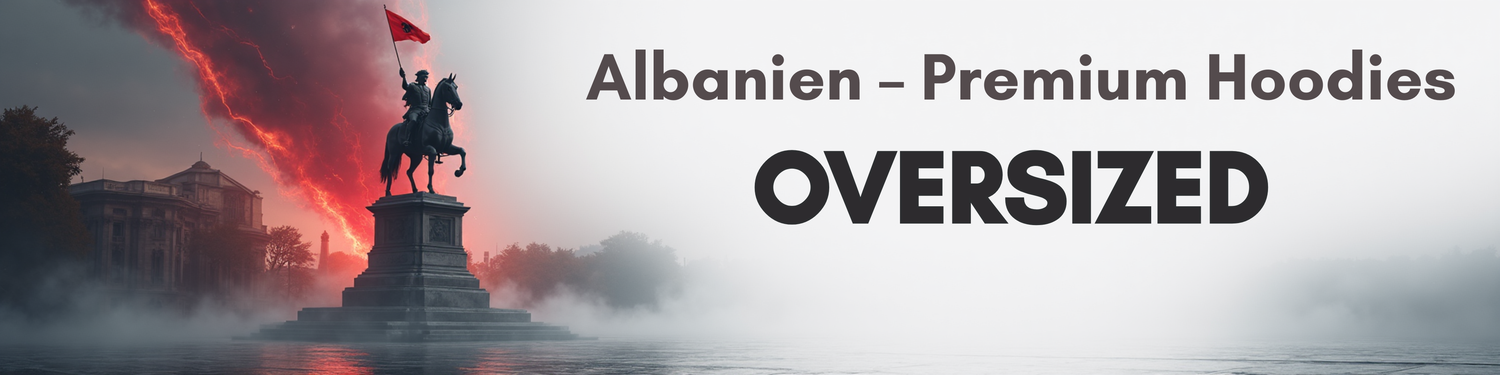 Albanien – Premium Oversized Hoodies
