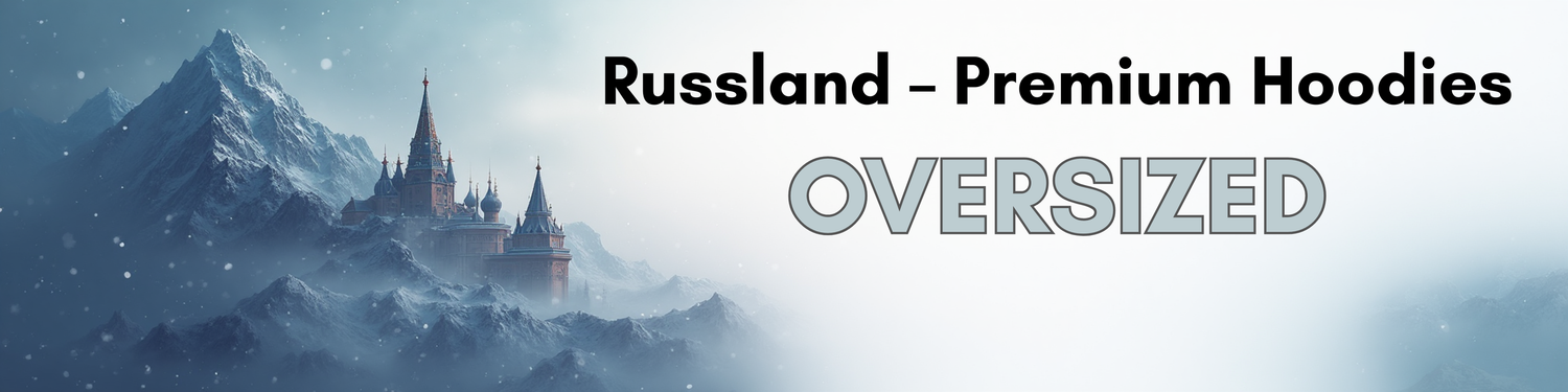 Russland - Premium Oversized Hoodies