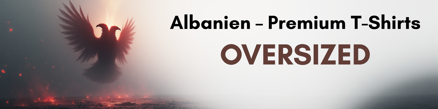 Albanien – Premium Oversized T-Shirts
