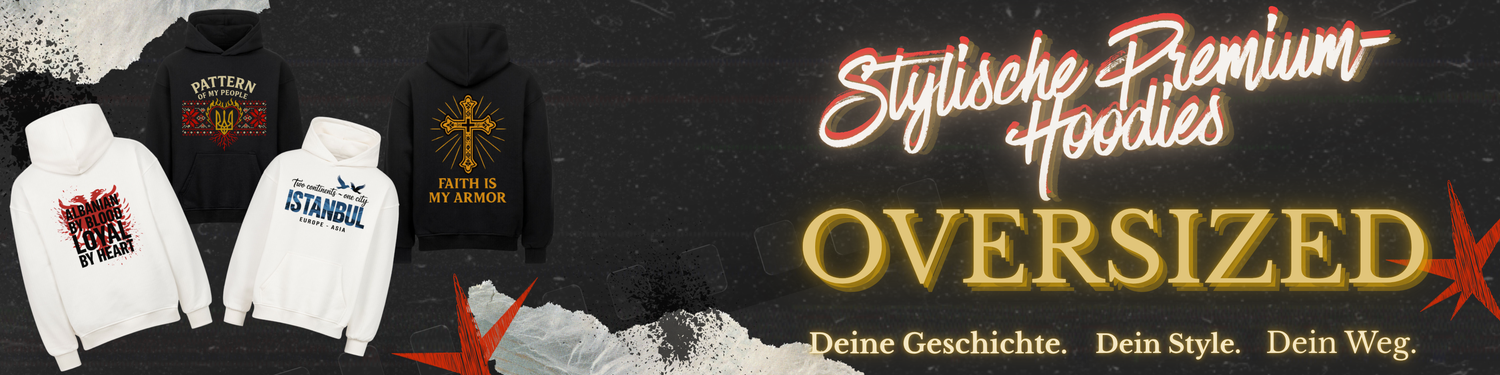 Stylische Premium Hoodies Oversized