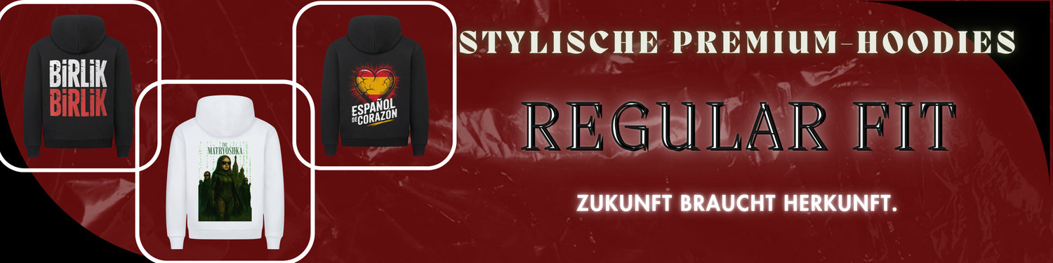 Stylische Premium Hoodie Regular Fit