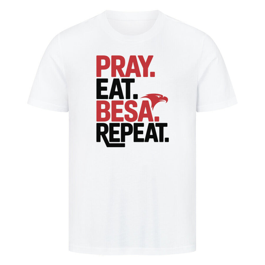 PRAY. EAT. BESA. REPEAT.